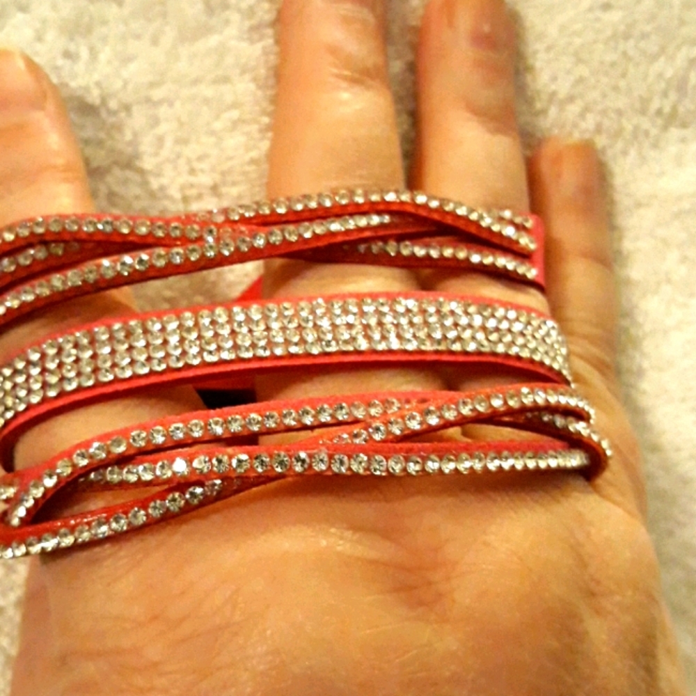 Multi wrap bracelet, necklace, headband or anklet